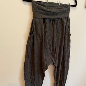 Low-Crotch Harem Dance Pants